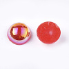 ABS Plastic Imitation Pearl Cabochons OACR-S025-10mm-02-2