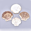 Natural Scallop Shell Beads SSHEL-S258-46-1