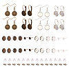 Fashewelry Brass Earring Finding Sets FIND-FW0001-19-2