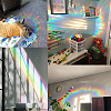 Rainbow PVC Laser Adhesive Stickers DIY-WH0273-49-3