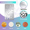 Stainless Steel Cutting Dies Stencils DIY-WH0242-242-3