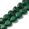 Synthetic Malachite Beads Strands G-I372-A16-01-1