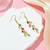 304 Stainless Steel Bicone Dangle Earrings EJEW-JE06286-1