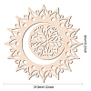 Laser Cut Wooden Wall Sculpture WOOD-WH0105-008-2