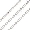 Rack Plating Brass Link Chains CHC-A010-08P-1