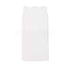 Rectangle Hair Clips Display Cards with Cat Ear CDIS-P007-Q01-2