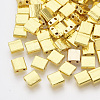 Electroplate Glass Seed Beads SEED-S023-20C-06-1