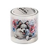 Dog Paper Stickers DIY-M071-03F-4