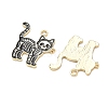 Skull Alloy Enamel Pendants AL-CBAD3B4-04G-05-2