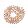 Electroplate Glass Beads Strands X-EGLA-A044-T8mm-A20-3