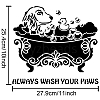 PET Hollow Out Drawing Painting Stencils DIY-WH0402-050-3