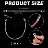 4Pcs Alloy Rhinestone Mobile Straps AJEW-PH0007-74B-2