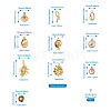 Alloy Stud Earring Findings PALLOY-TA0002-12LG-8