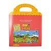 Plastic Reusable Stickers Book for Kids STIC-P013-10B-4