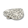 Non-Tarnish 304 Stainless Steel Pendants STAS-E191-08P-3