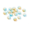 Opaque Spray Painted Glass Beads X1-GLAA-G118-01-2