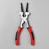Multifunctional Carbon Steel Welding Pliers with Red Rubber Handles TOOL-WH0155-243-1
