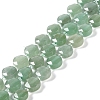 Natural Green Aventurine Beads Strands G-N342-14-1