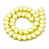 Handmade Polymer Clay Bead Strands CLAY-S096-044G-2