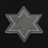 Star Pegboards for 3x2.5mm Mini Fuse Beads X-DIY-Q009-07-2
