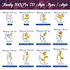 Fashewelry 160Pcs Rose Zinc Alloy Nail Art Stud MRMJ-FW0001-04-2