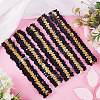 Gorgecraft 10Pcs Wide Stretch Sparkling Headband MRMJ-GF0001-45D-4