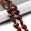 Natural Red Rainbow Jasper Beads Strands G-I372-A06-02-2