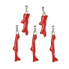 Opaque Acrylic Imitation Coral Big Pendants PALLOY-JF05984-1