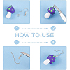 CHGCRAFT DIY Mushroom Dangle Earring Making Kits DIY-CA0003-91-3