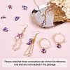 K9 Glass Rhinestone Pendants X-GLAA-TA001-005-12