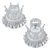 Plastic Rhinestone Ring Boxes CON-WH0086-142-1