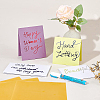 A5 PET Stamping Hot Foil Paper DIY-WH0043-13A-5