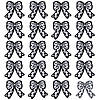 20Pcs Bowknot Embroidery Cloth Iron On/Sew On Patches DIY-FG0007-64B-1