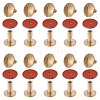 Cowhide Leather Spacer Beads FIND-CA0011-34-1