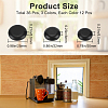 36Pcs 3 Styles Teflon & Rubber & EVA & Oil Glue Self-adhesive Furniture Protection Pads AJEW-CN0002-94A-2