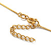 304 Stainless Steel Serpentine Chain Bracelets BJEW-H608-01G-O-4