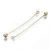 Brass Chain Tassel Big Pendants X-KK-R129-12A-G-2