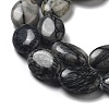 Natural Netstone Beads Strands G-P528-M13-01-4