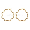 201 Stainless Steel Hoop Earrings X-EJEW-F205-16G-A-2