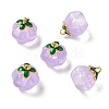 Glass Charms GLAA-P072-04G-05-1