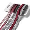 18 Yards 6 Styles Polyester Ribbon SRIB-C001-D05-1