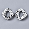 Spray Painted CCB Plastic Linking Rings LS-CCB-Q091-019A-2