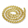 Transparent Glass Beads GLAA-Q066-14mm-C11-2