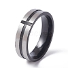201 Stainless Steel Plain Band Rings RJEW-TAC0002-006C-BP-1