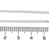 925 Sterling Silver Paperclip Chains STER-P064-02S-3