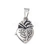 304 Stainless Steel Pendants Set STAS-C069-01P-7