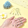 100Pcs Polyester Cord Mobile Straps MOBA-FS0001-02I-10