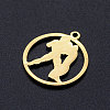 201 Stainless Steel Pendants STAS-S105-JN363-11-2