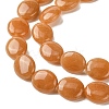 Natural Red Aventurine Beads Strands G-K365-B05-02-4