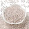 AB Color Plated Glass Seed Beads SEED-L011-06B-03-2